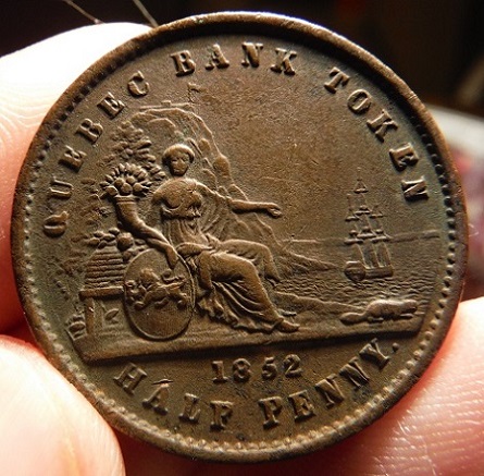 1852-Half-Penny-Token