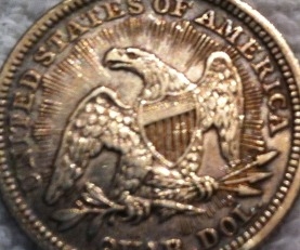1853-A&r-Seated-Quarter---XF40-Or-Border-Au?