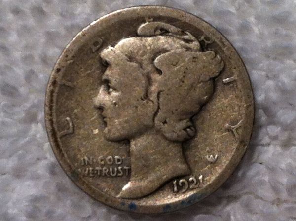 1921-D-Winged-Liberty-Dime---Ewwww,-But-I-Had-To-Have-One...