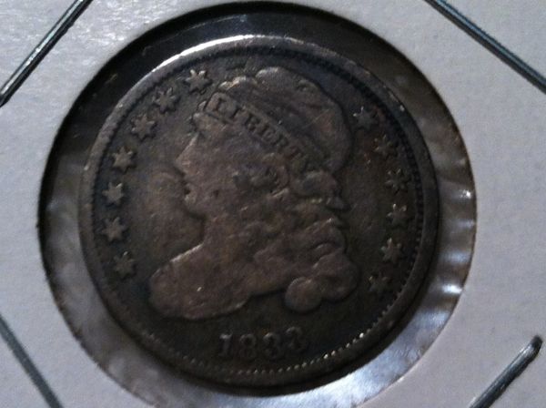 1833-Bust-Dime---Die-Error?