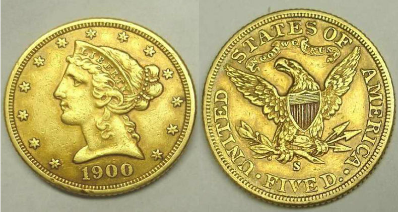 1900-S-$5-Gold