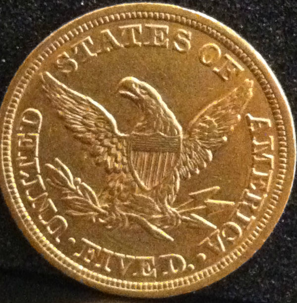 1848-$5-Gold