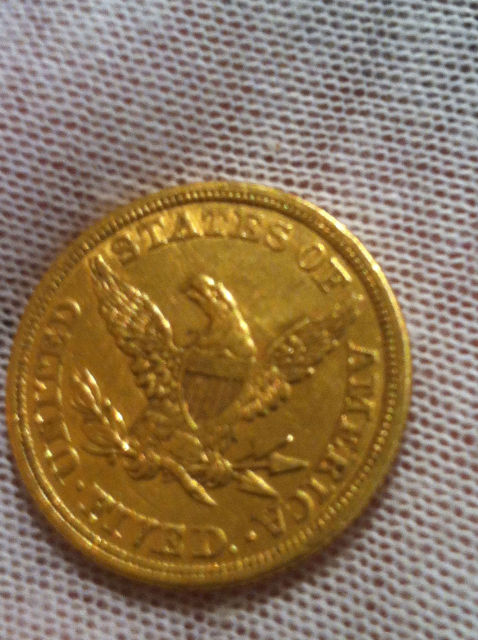 1848-$5-Gold