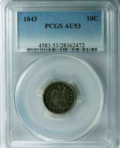 You-Vs-PCGS-1843-Lsd---Grade-Revealed