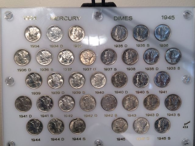 Mercury-Half--Set