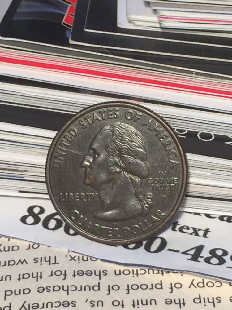 2000-P-South-Carolina-25c-Made-Of-Only-Nicke-Or-Copper