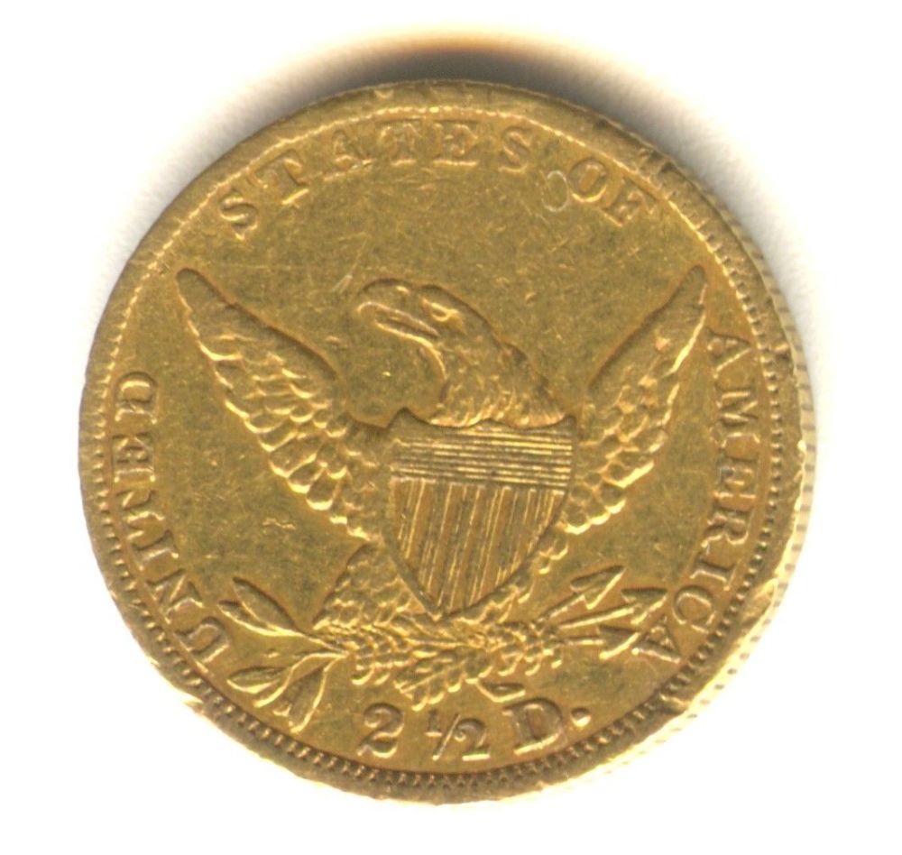 1836-Big-Block-8-Gold-$2.50