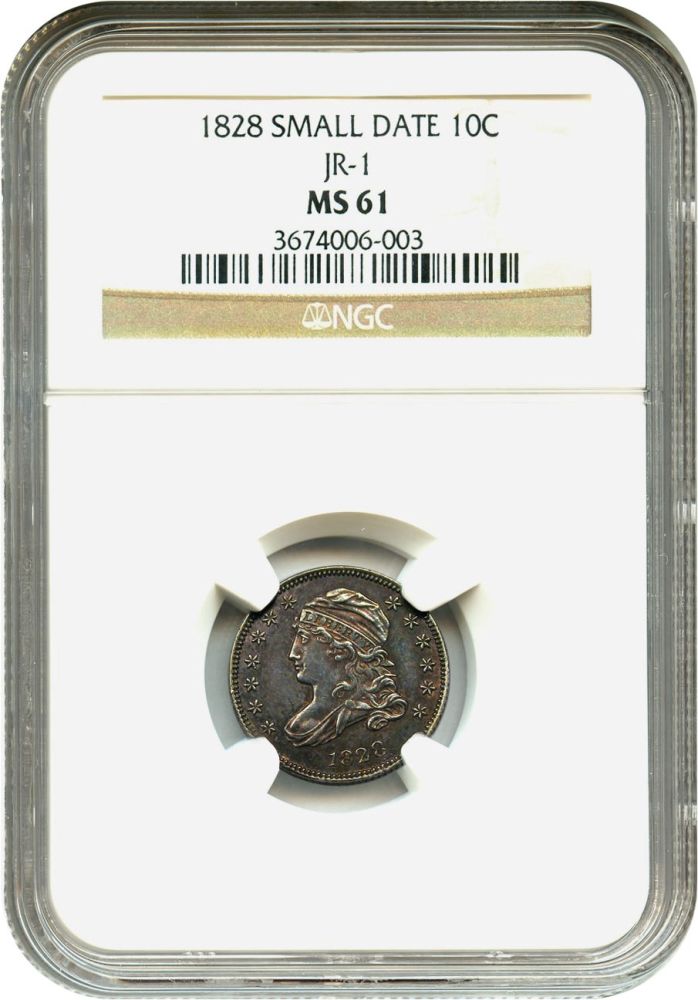 1828-Capped-Bust-Dime-Jr1---Grade-Reveal