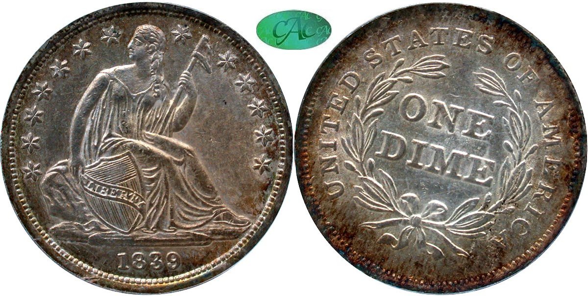1839-Liberty-Seated-Dime---You-Vs-PCGS-CAC