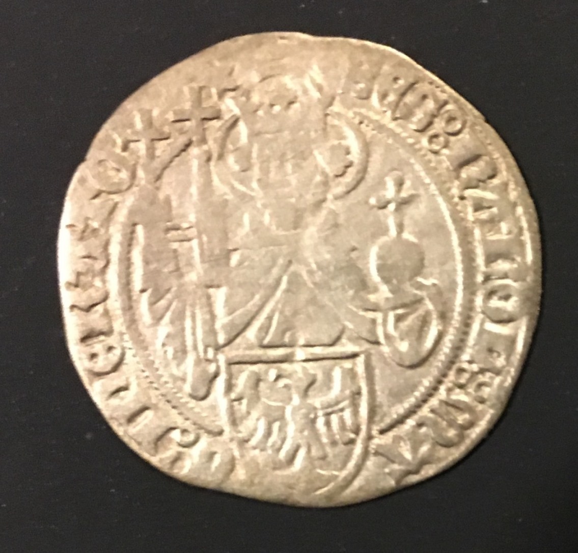 Early-Dated-Coin:-1420-Aachen-Groschen