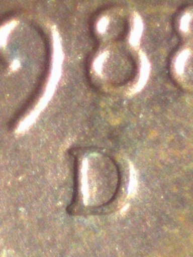 Two-1988-D-Lincoln-Memorial-Cents