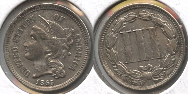 Two-Different-3-Cent-Nickels-Both-1865-Thoughts/Grades?