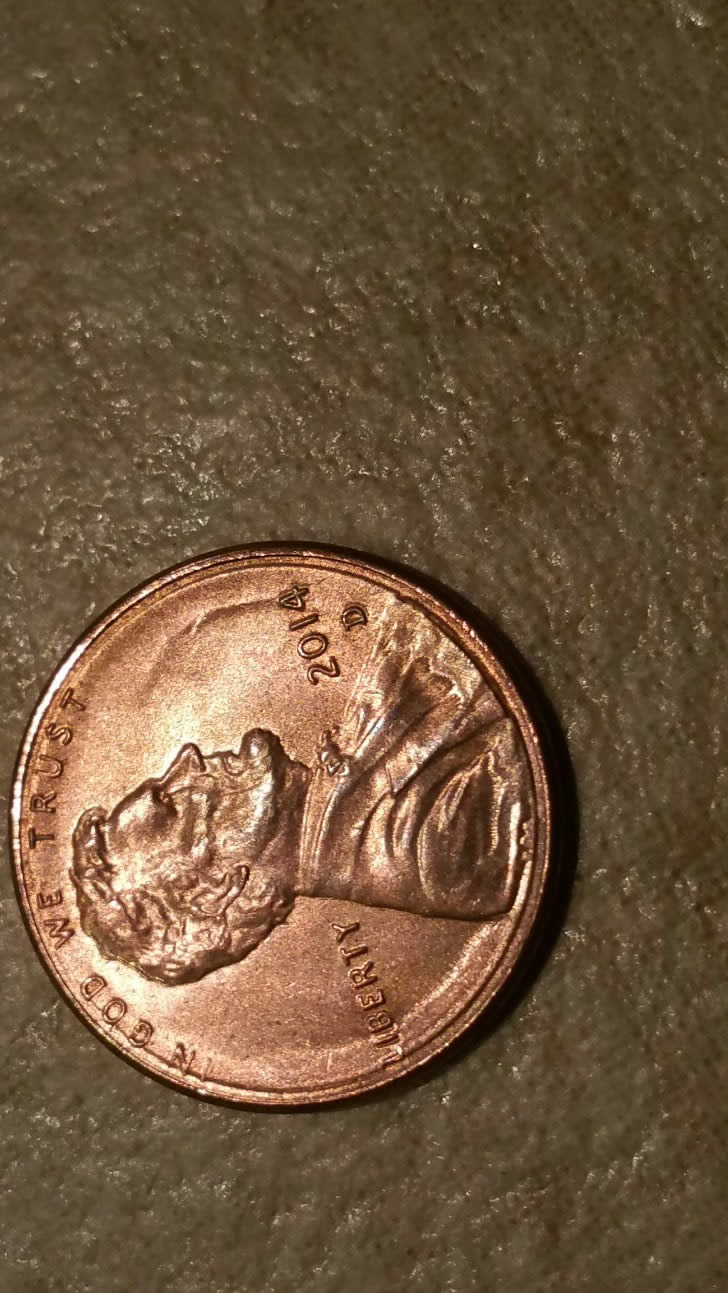 Awesome-2014-Mint-Error-Penny...-Better-Pics-Now!
