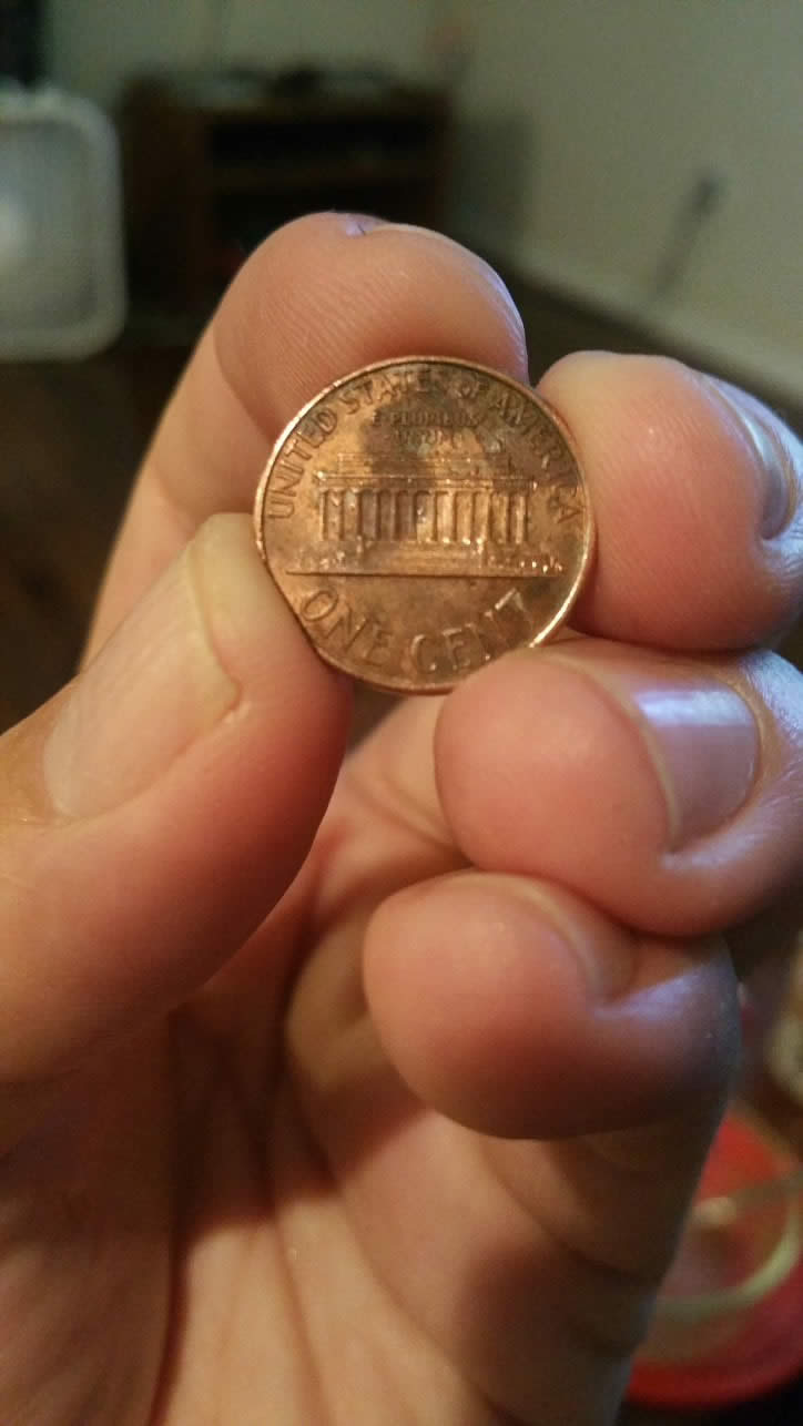 Odd-Mint-Mark,-'91-D-Penny
