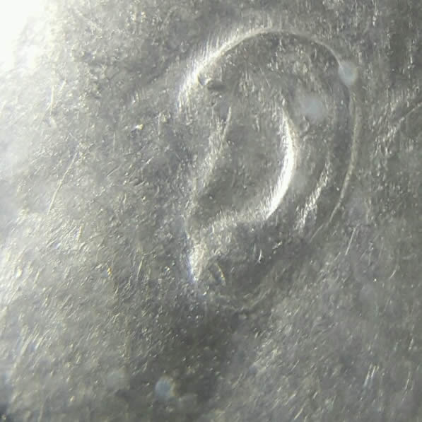 '83-D-Dime-W/-Apparent-Doubling-On-Ear-Lobe.