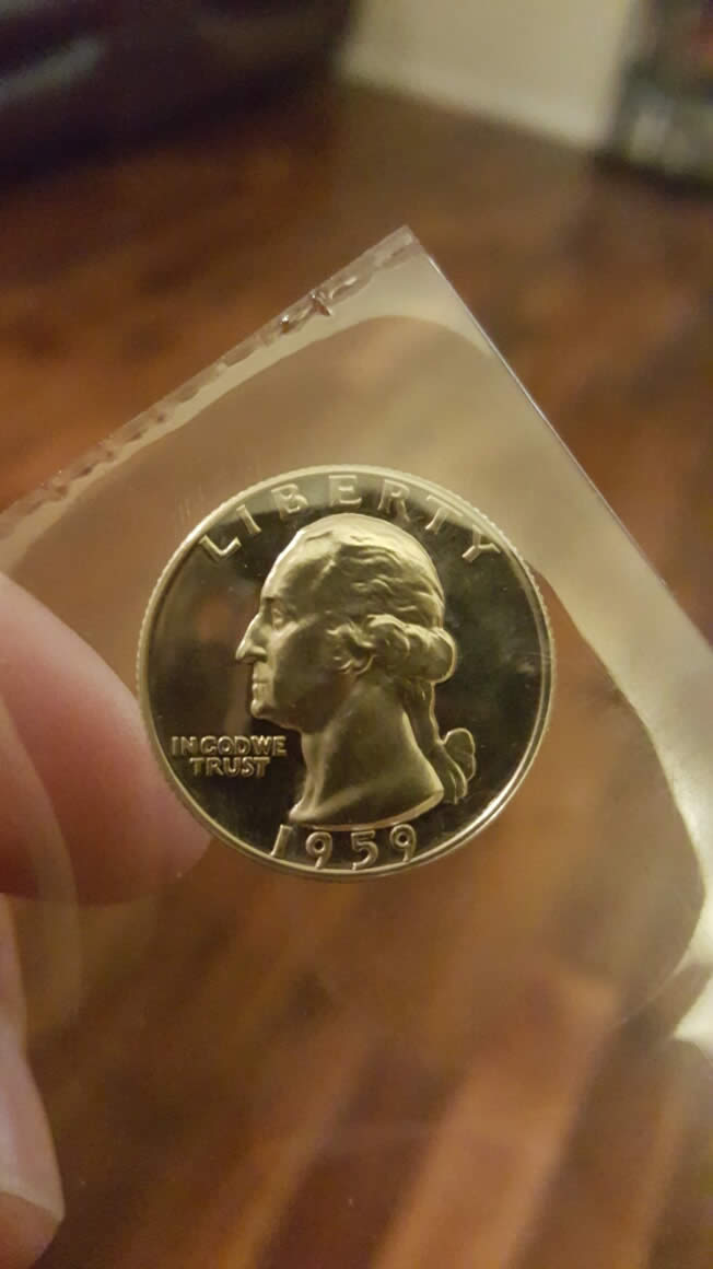 '59-PF-Quarter-W/-Interesting-Reverse-Feature.