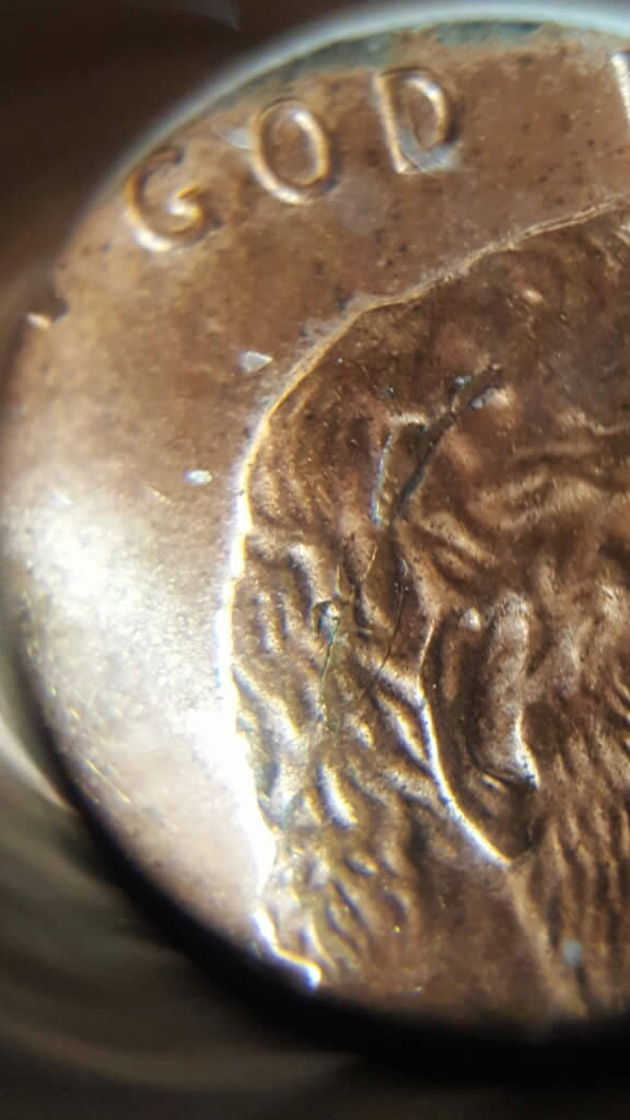 2007-Penny-With-Nice-Die-Crack-On-Obv