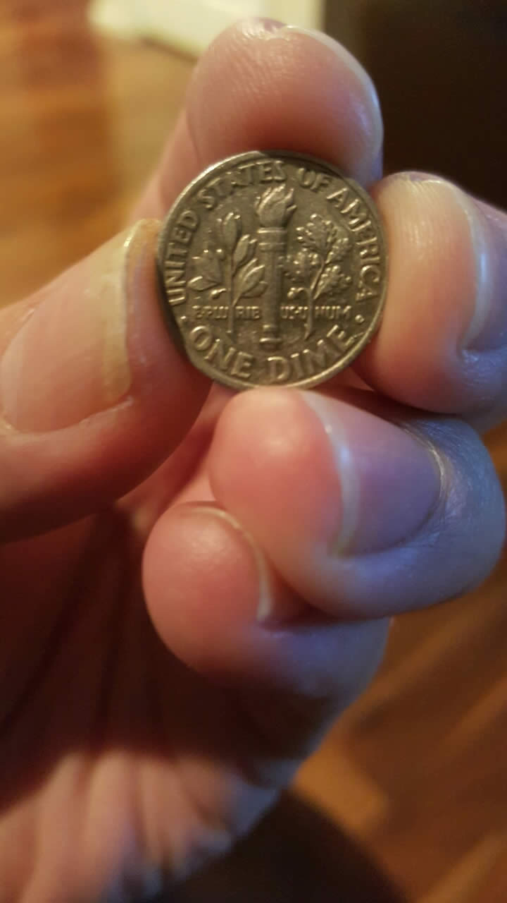 '99-P-Dime-W/-Crack?