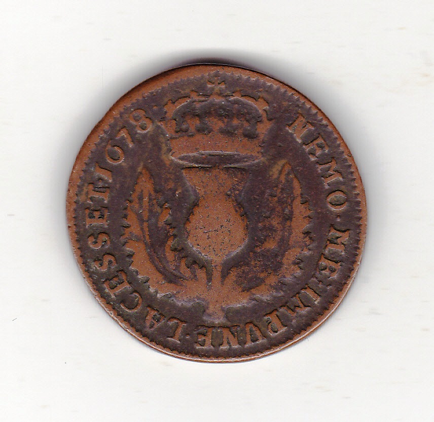 Scotland-Copper-Coin---1678