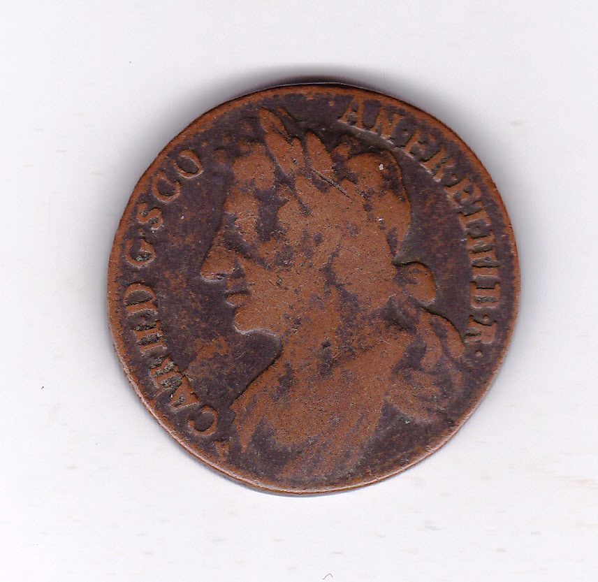 Scotland-Copper-Coin---1678