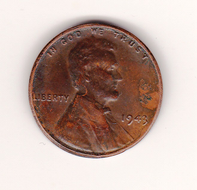 1943-USA-Copper-Wheat-Penny---Real-Or-Not?