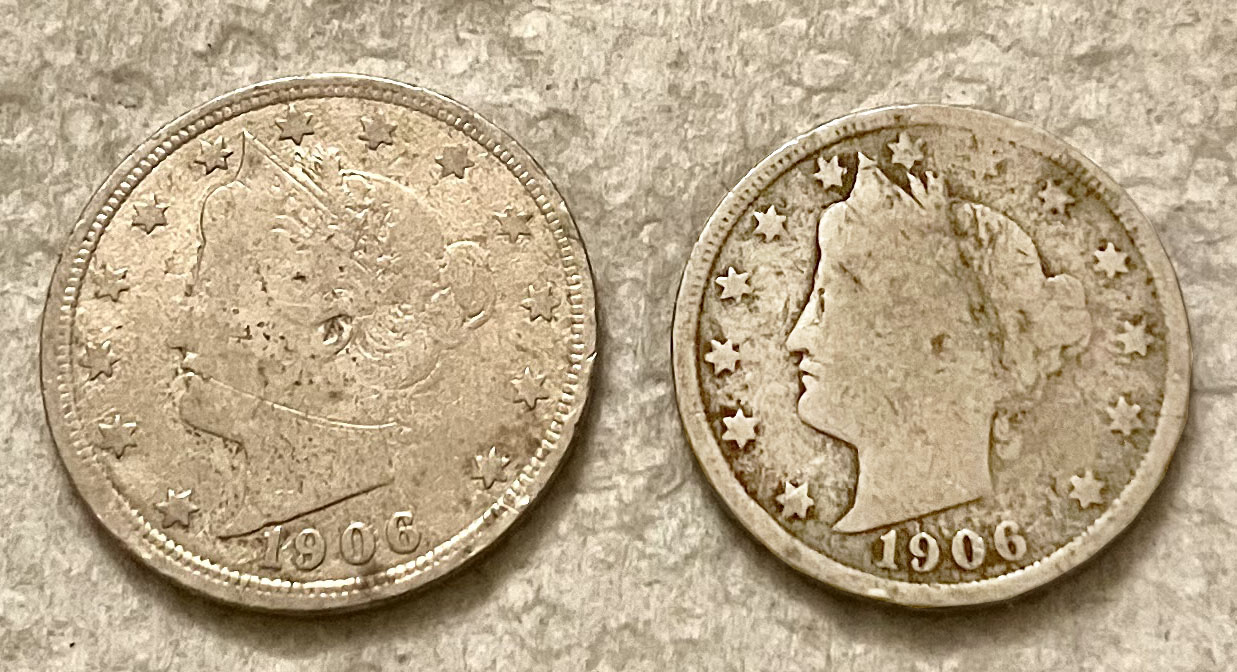 Unusual-Oversize-1906-V-Nickel?