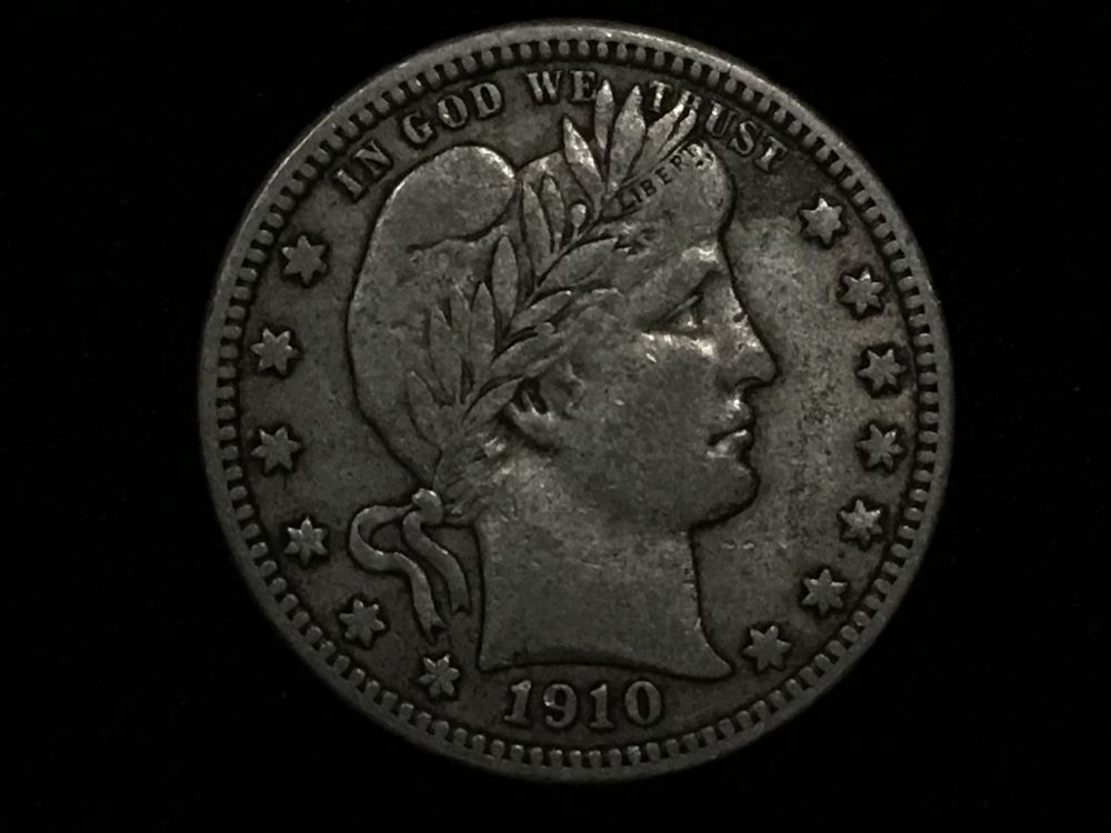 1910-D-Barber-Quarter-For-Grading