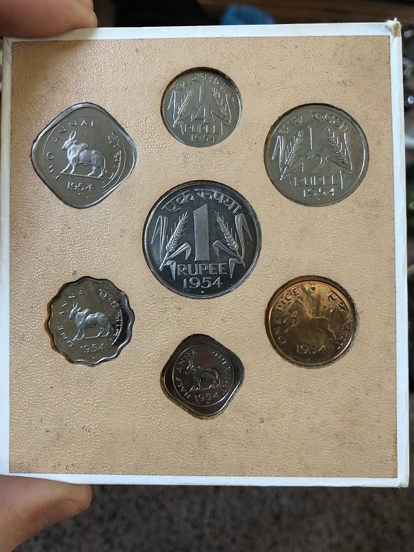 1954-India-Coin-Set-Proof?