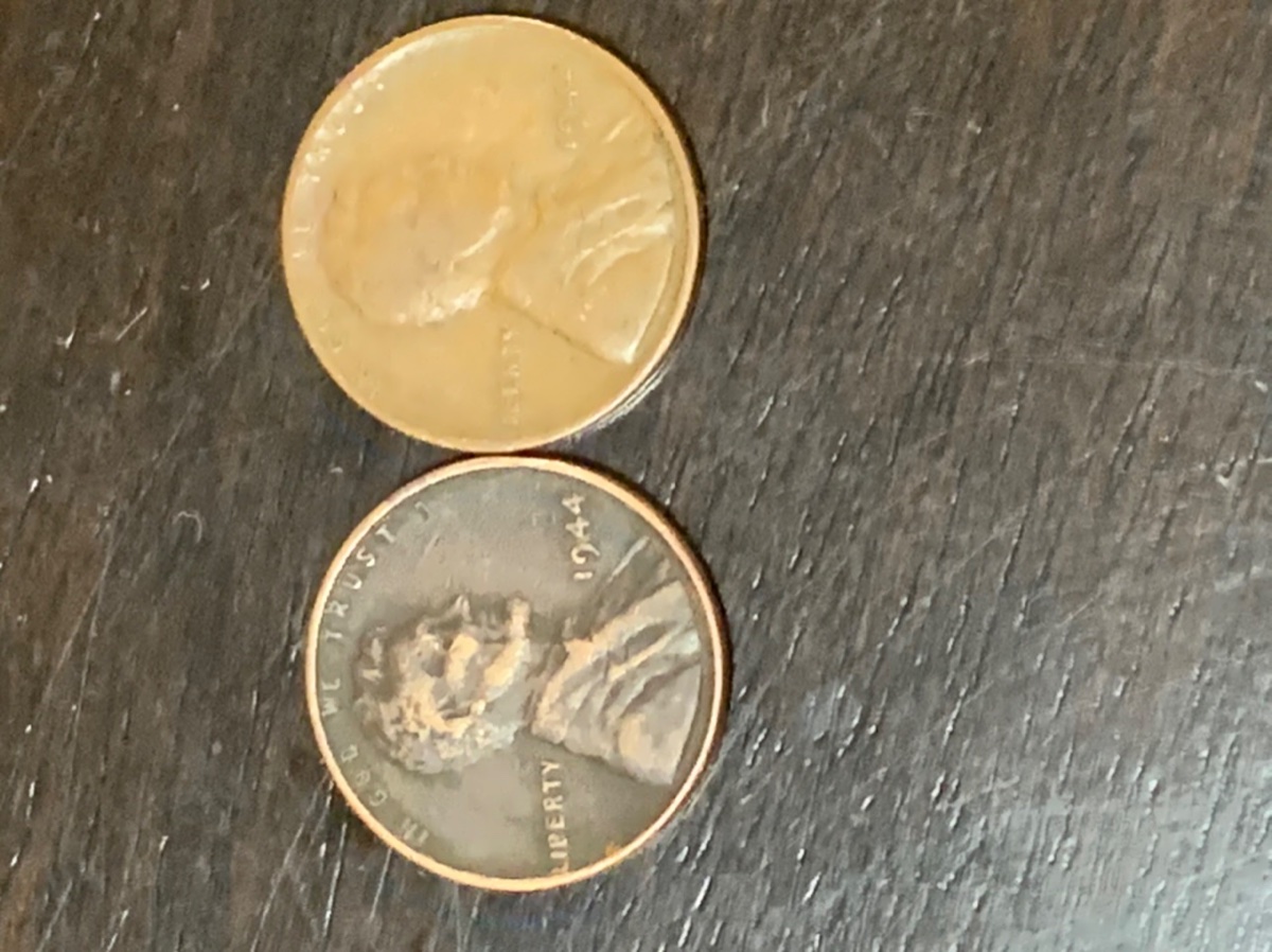 1945-P-Possible-Strike-Error-And-1944-P-Pennies