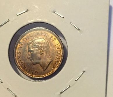 1949-Canadian-Penny-A-Points-To-Denticle?-Variety-Identification-Help