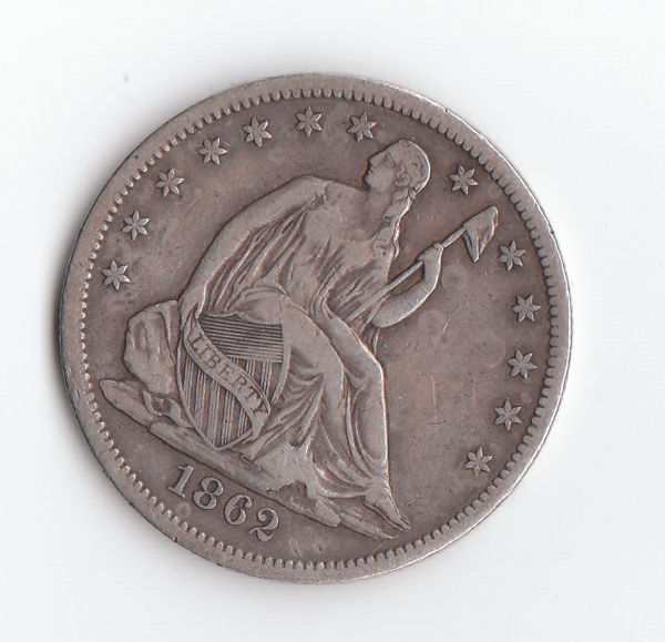 1862-Seated-Liberty-Half-Dollar-For-Grading