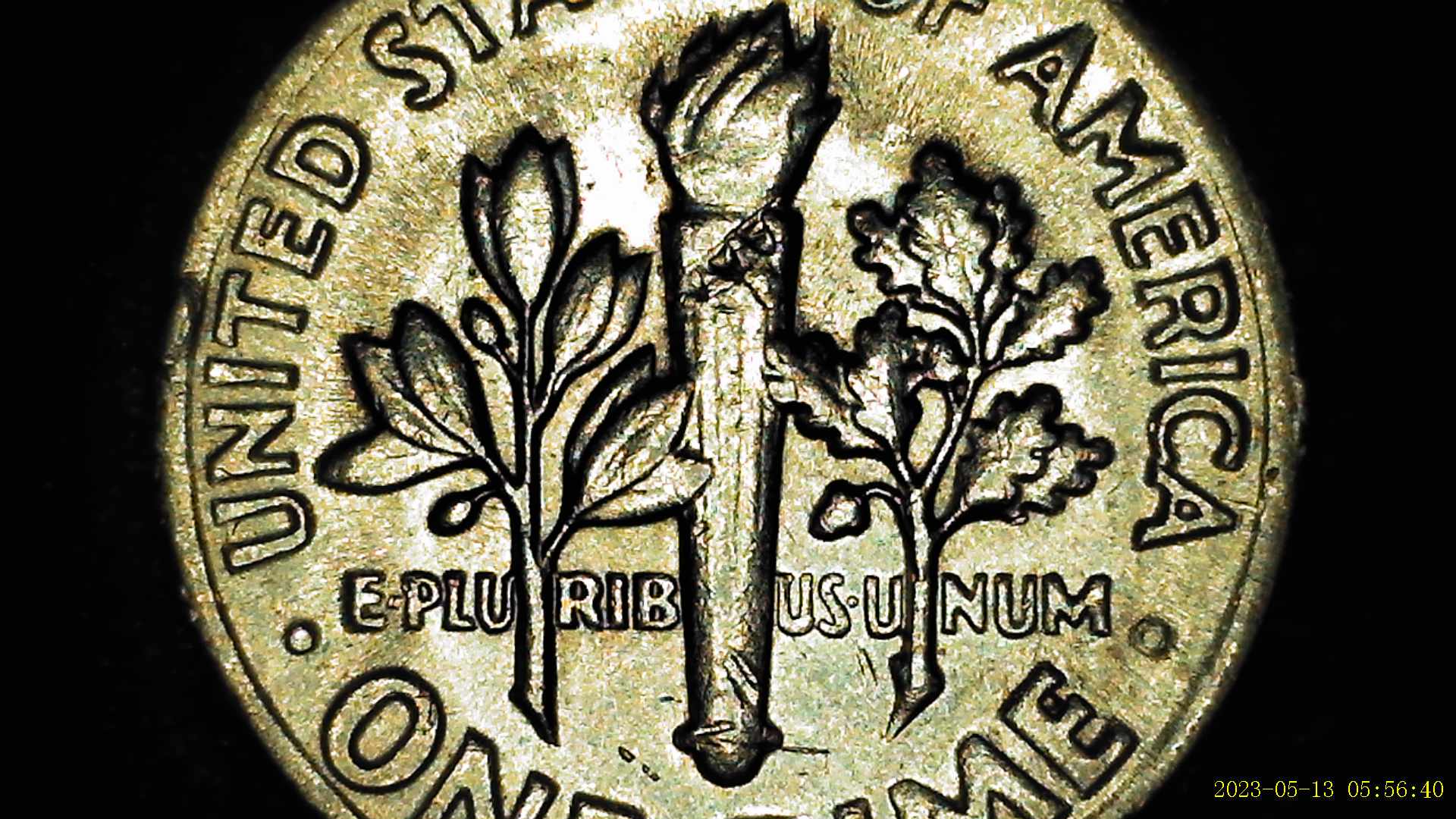 1976-Dime-Reverse-Torch-And--Front-Ear-Location-Different