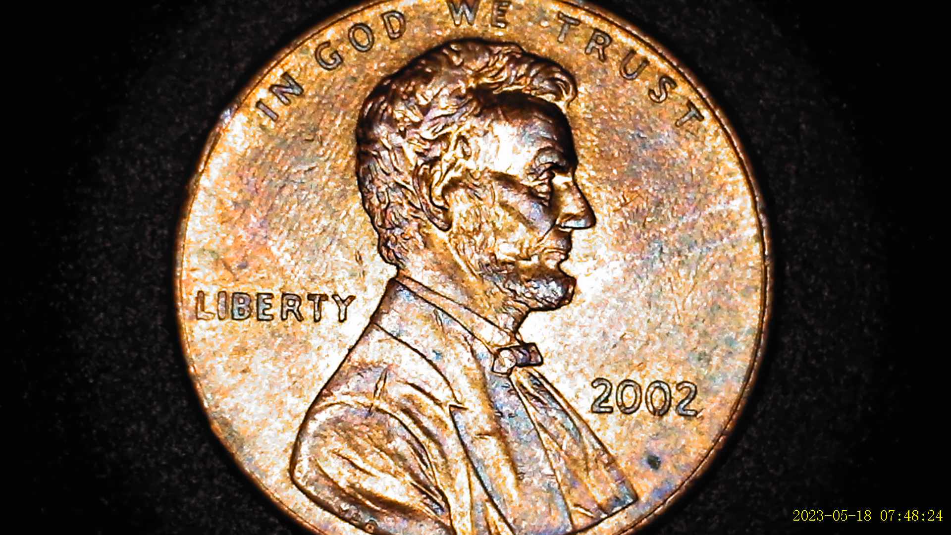 2002-P-Penny-With-Nose-Crack-/-Chin-Punch