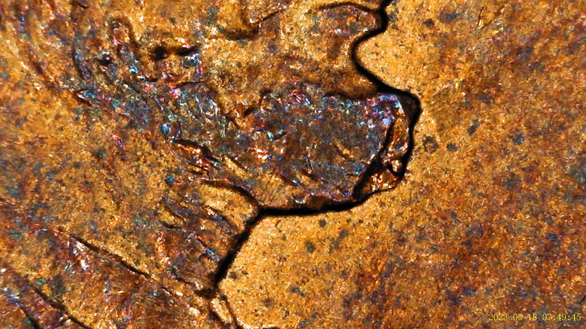 2002-P-Penny-With-Nose-Crack-/-Chin-Punch