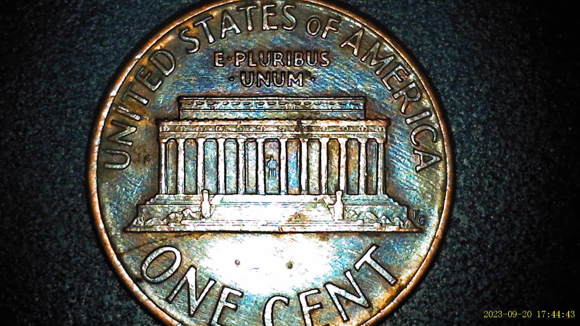 1988-Penny-With-Multiple-Die-Cracks/Possible-Cud-On-Reverse