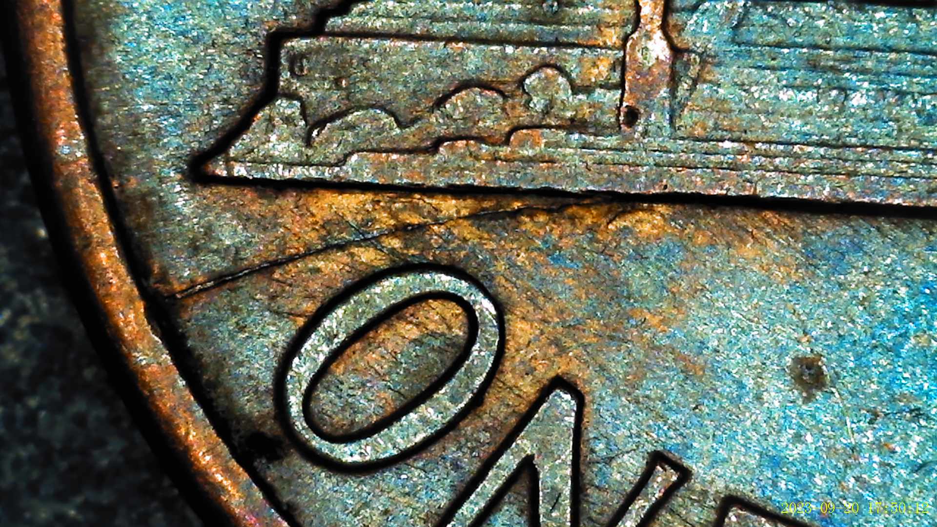 1988-Penny-With-Multiple-Die-Cracks/Possible-Cud-On-Reverse