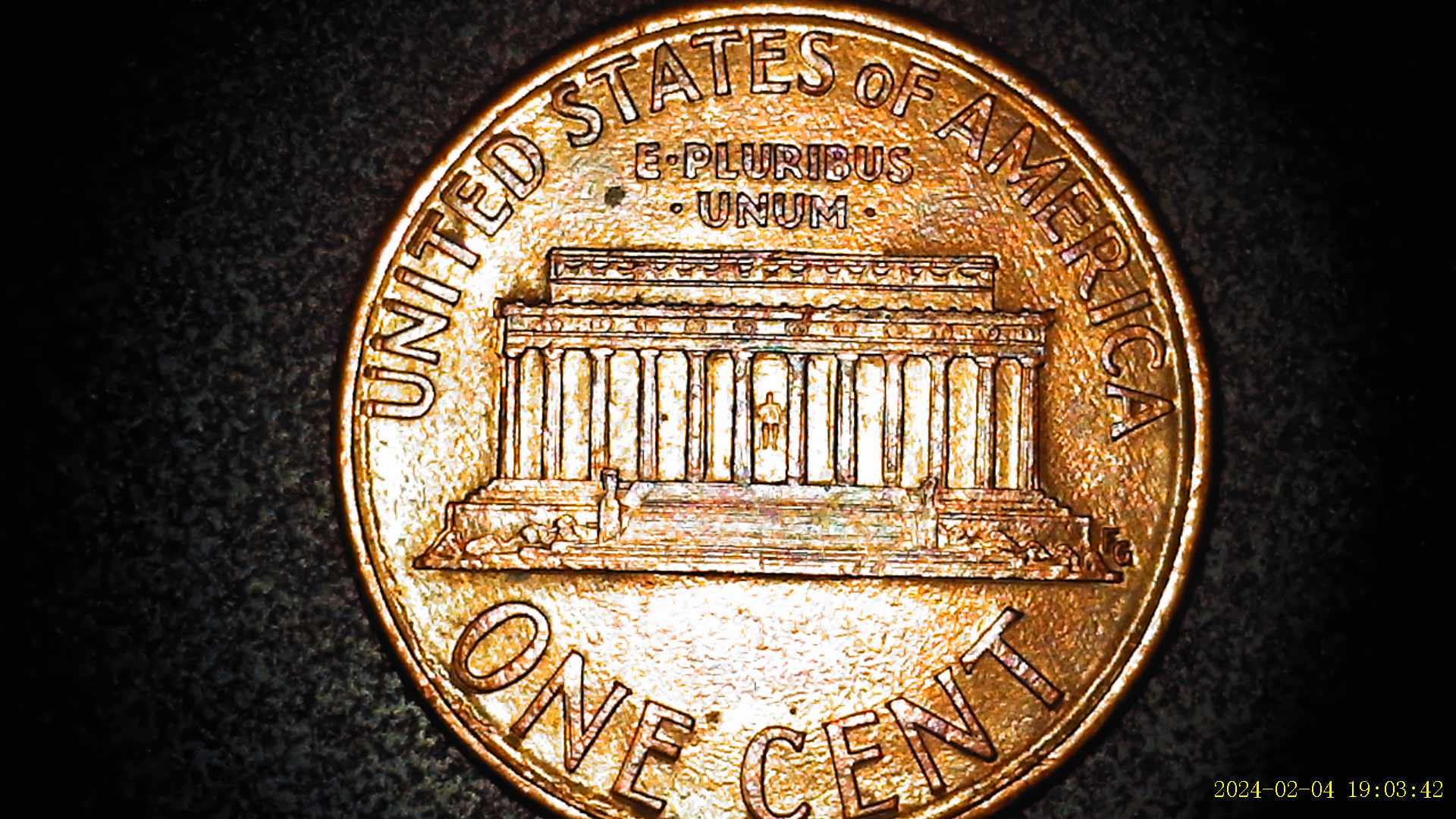 1991-Lincoln-Memorial-Penny-With-Possible-Doubling-On-Reverse