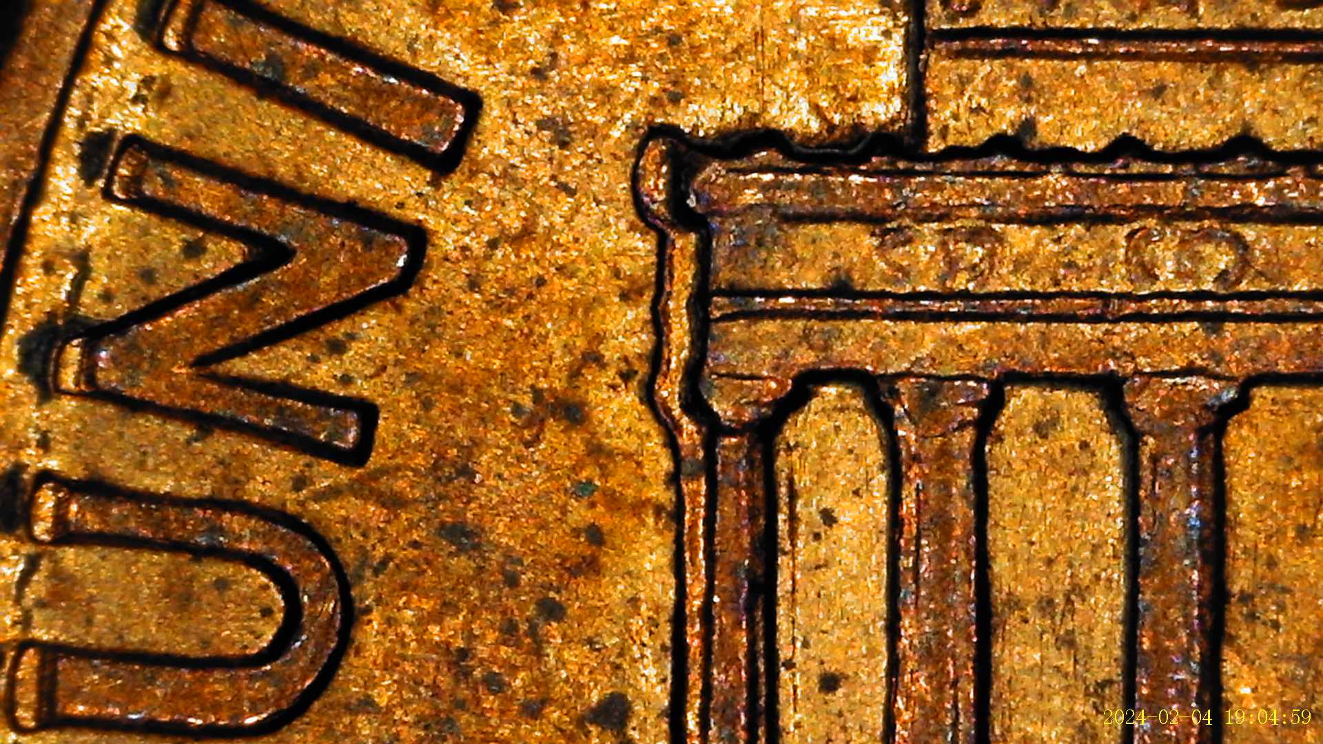 1991-Lincoln-Memorial-Penny-With-Possible-Doubling-On-Reverse