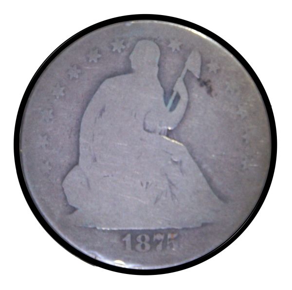Well-Worn-1875-CC-Half-Dollar