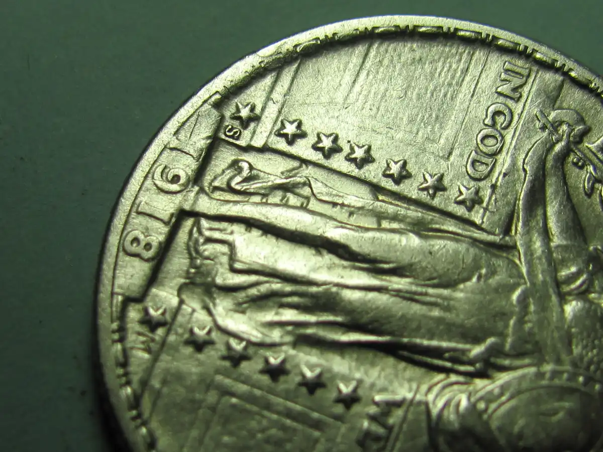 1918-S-Standing-Liberty-Quarter-Strong-OBV-Die-Clash