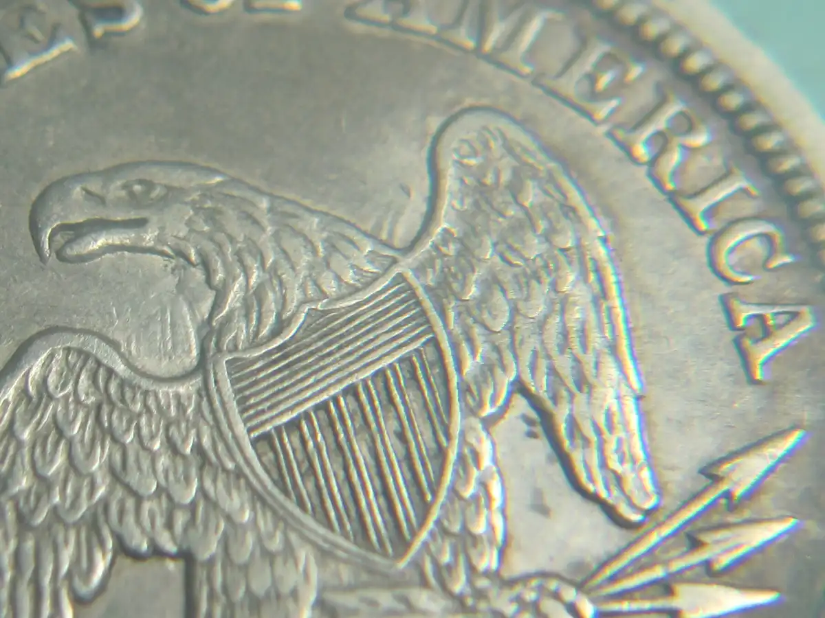 1858-Seated-Liberty-Quarter-REV-Die-Clash