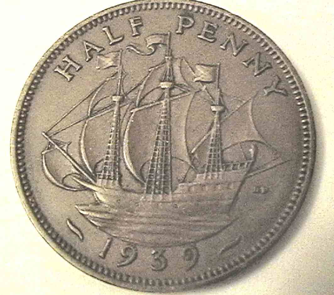 1937-Half-Penny-Proof!