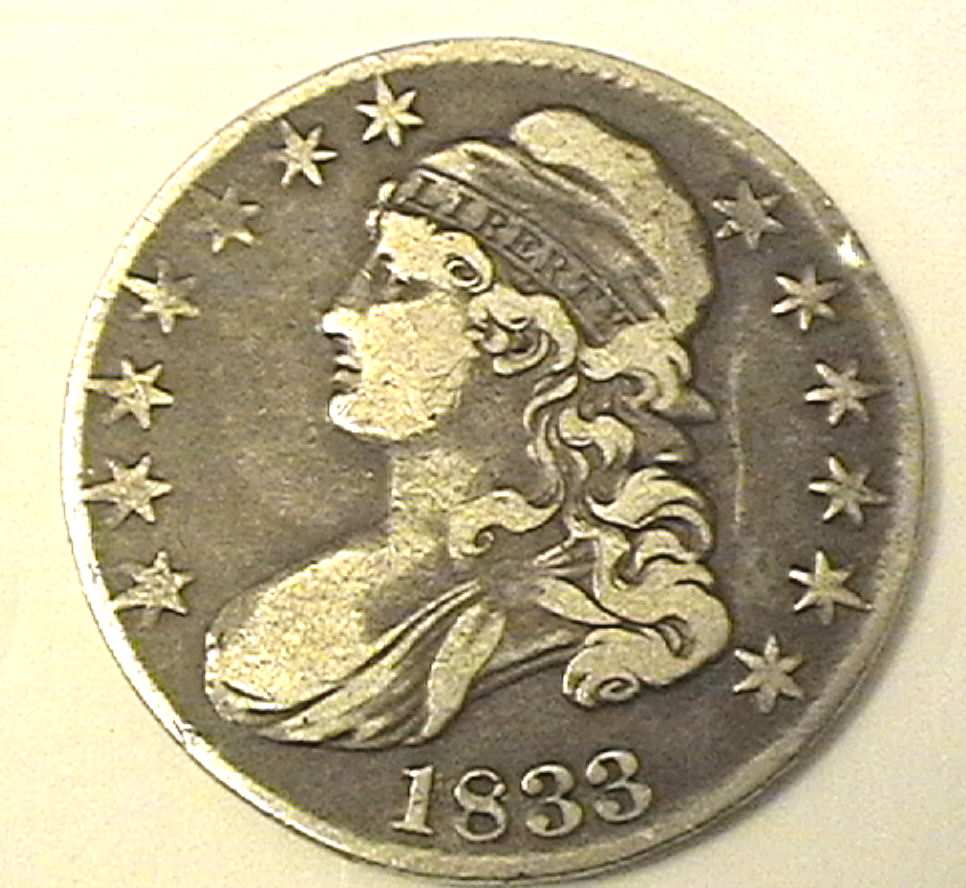 1833-Bust-Half