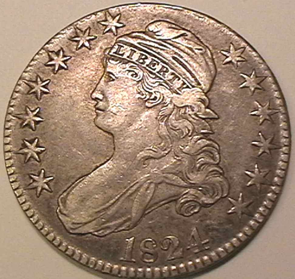 1824-Bust-Half