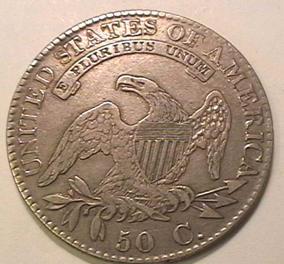 1823-Bust-Half