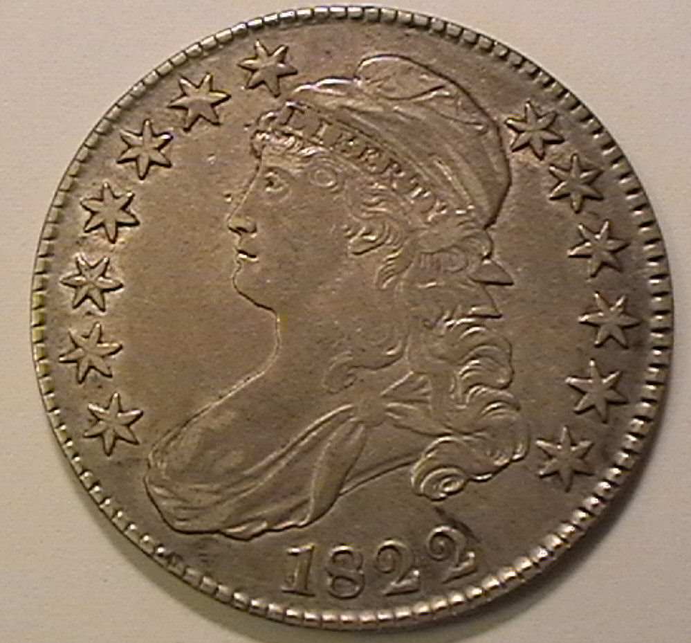 1822-Bust-Half