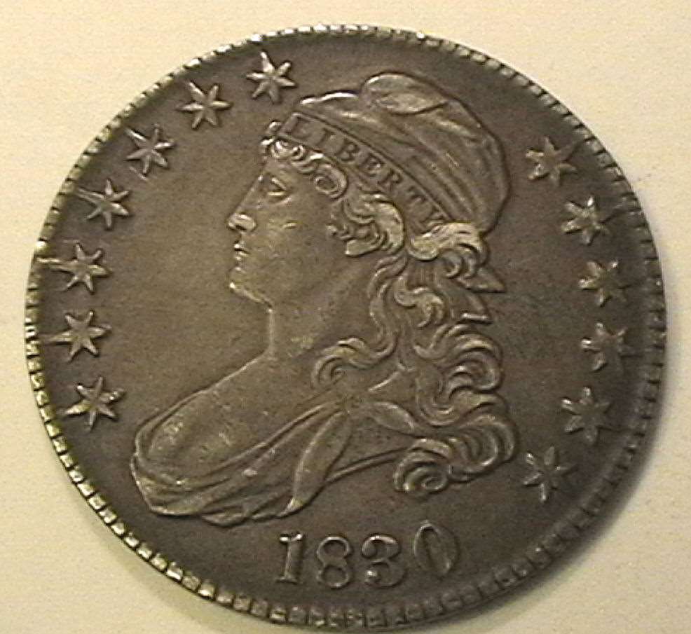 1830-Bust-Half
