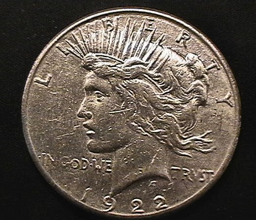 1922-S-Peace-Dollar