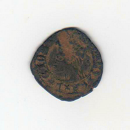 Castille-Or-Aragon-Spain-Medieval?-Copper-1.9g,-21mm-Size,-Thanks.