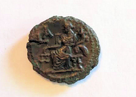 Roman-Provincial-Coin-Of-Diocletian-From-Egypt...with-Bronze-Disease..